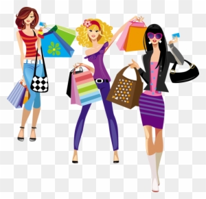 Publicat De Eu Ciresica La - Shopping Girls Cartoon