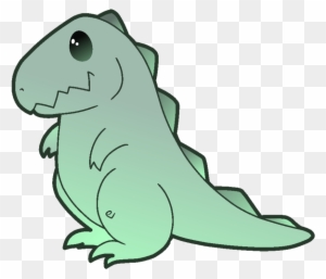 chibi cute dinosaur