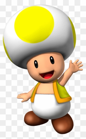 Yellow Toad - Toad Mario Party 6