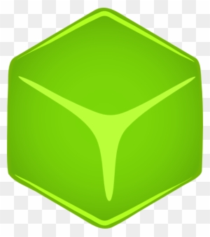 Green 3d Cube Clip Art At Clker - Cubo Verde Png