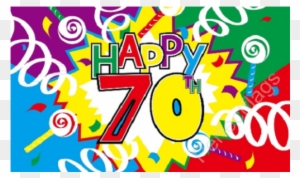 Happy 70th Birthday Flag - Happy 18th Birthday Banner
