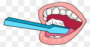 Diabetes Dental Health - Brush Teeth No Background