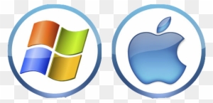 Window Mac Outline - Windows And Mac Logo