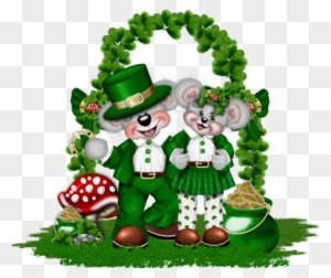 Artwork © Creographix Creddy Friendship - Happy St Patrick's Day Animated Gif