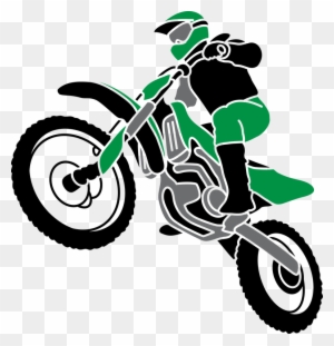 Hockey Cheer Mom That Base Young Wild Dirt Bike - Silhouette Girl Motocross Png