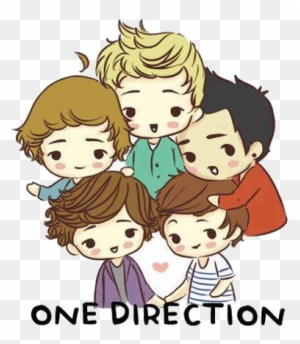 Caricaturas De One Direction Png - One Direction Anime Chibi - Free  Transparent PNG Clipart Images Download
