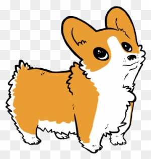 cute #pup #kawaii #tumblr #interesting #art #heart - Cute Corgi Drawings -  (1024x1087) Png Clipart Download. ClipartMax.com