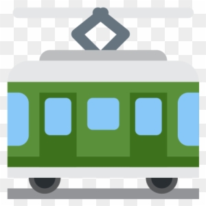 Railway, Car, Electric, Train, Tram, Trolleybus, Emoj, - Trolley