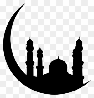 Islamic, Ramadan, Ramadan Kareem, Eid Mubarak - Eid Mubarak Clipart Black And White