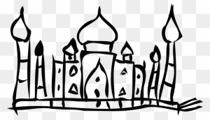 Vector Illustration Of Mosque Place Of Worship For - Mosque
