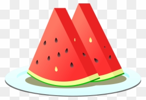 Clipart - Watermelon Slices Clipart