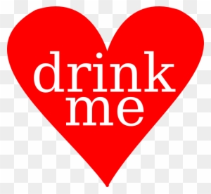 Drink Me Heart Clip Art At Clker - God Is Love Heart