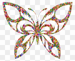 Download Infinite Potential - Beautiful Butterfly Clipart Black And White