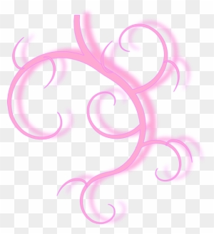 pink swirl clip art