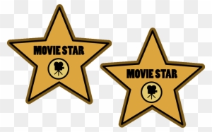 Name A Famous Actor Whose First And Last Names Both - Hollywood Walk Of Fame Star Clipart