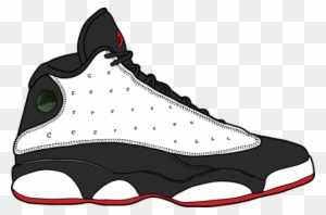 cartoon jordan 13