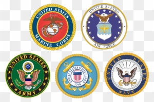 Army Emblems Clipart - Branches Of The Military Logos