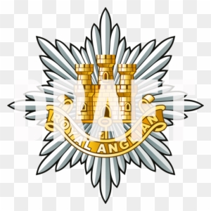 Military Insignia Pillbox - Royal Anglian Regiment Cap Badge