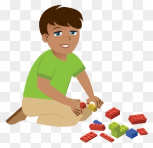 Playing With Legos Clipart, Transparent PNG Clipart Images Free