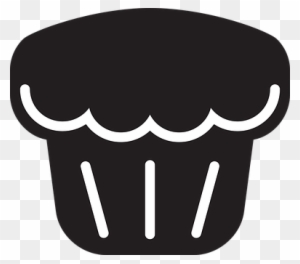 Kitchen Muffin Silhouette Muffin Muffin Mu - Silueta De Un Muffin
