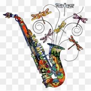 Art Painted Sax - Artistic Saxophone