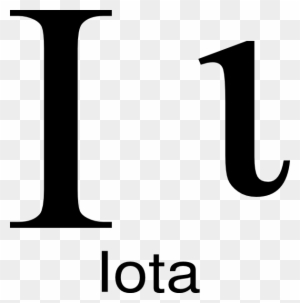 Iota Symbol In Math