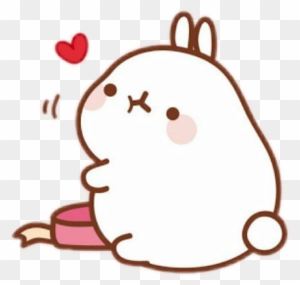 Molang Cute Cutebunny Bunny Sticker Cutesticker Cartoon - Molang Png ...