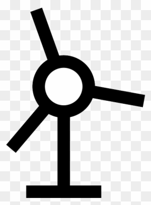Symbol, Symbols, Japanese, Mill, Wind, Windmill - Windmill Map Symbol