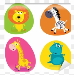 Cute Safari Animals Set - Cute Safari Animals