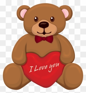 Cute Valentine's Day Teddy Png Clipart Image - Teddy Bear Valentines Day Clipart