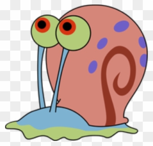 From Spongebob Squarepants - Gary The Snail Transparent