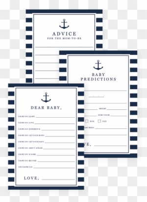 Nautical Baby Shower Games Download By Littlesizzle - Baby Shower Printable Game Nautical