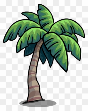 Tropical Palm Sprite 004 - Tropical Palm Tree Cartoon