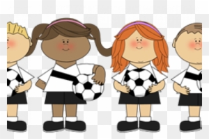 Roster Clip Art - Girl Playing Soccer Clip Art Png