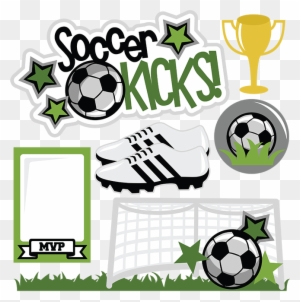 Soccer Kicks Svg Scrapbook Title Soccer Svgs Soccer - Soccer Party Mason Jars - Custom Made Favours
