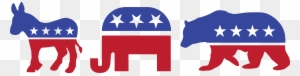 United States Us Presidential Election 2016 Democratic - Symbols For Political Parties