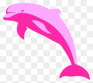 Ha1flosse Delphin Delfin Dolphin 1 Bclipart - Pink Dolphin Clipart