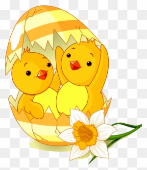Pin Easter Chick Clipart - Religious Easter 2018 Greetings