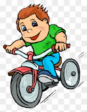 Baby Boy On Bicycle Cartoon Clip Art Images On A Transparent Kid Riding Bike Clipart Free Transparent Png Clipart Images Download