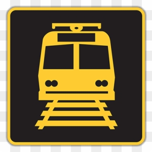 W10 7 Light Rail Activated Blank Out Symbol - Public Transport Bavaro