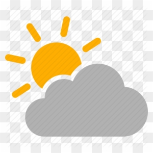 Download Icon - Mostly Cloudy Weather Icon