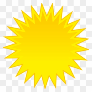 Cheerful Sunny Clip Art Colored Symbol For Sky Vector - Animated Sun Png