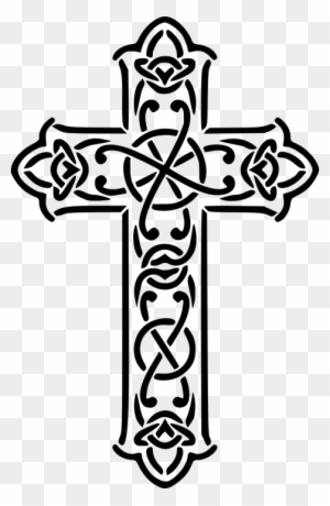 Snowflake Cliparts Easy - Celtic Cross Clip Art
