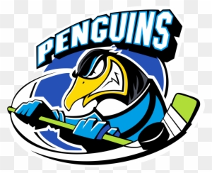 The Penguins Are A Local Hockey Team Made Up Of Players - Penguins Ice Hockey Logo