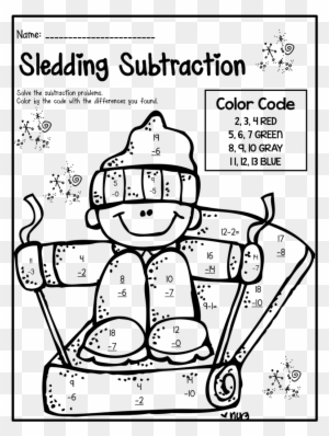 Delighted Winter Theme Activities And Printables For - 1St Grade Fun Maths Worksheets - Free Transparent Png Clipart Images Download