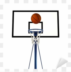 Ball Bouncing On A Basketball Backboard Sticker • Pixers® - Basketball Moves