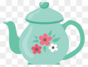 Tea Party Clipart Beautiful Teapot - Tea Pot Clip Art