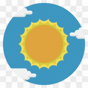 Sunny Weather Gifs Search - Weather Circle Icon Png 512
