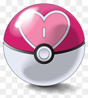 Love Ball By Oykawoo - Pokemon Love Ball Png