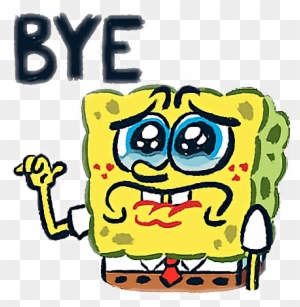 Sad Spongebob Clipart, HD Png Download - vhv